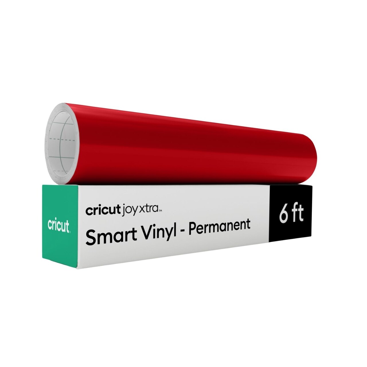 Cricut Joy Xtra Smart Vinyl Matless Permanent Vinyl (9.5 in x 6 ft), Red